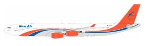 Kam Air Airbus A340-313 YA-KMU with stand InFlight/RM RM33302 Scale 1:200