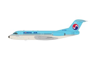Korean Air Fokker F-28-4000 Fellowship HL7265 With Stand InFlight B-F28-KL-25 Scale 1:200