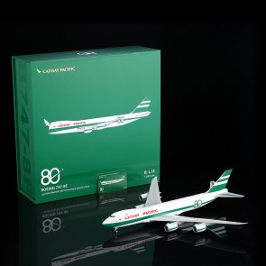 Cathay Pacific Boeing B747-8F 80th Anniversary Retro Interactive Series Reg: B-LJE SQWL2337C 1:200