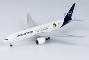 Lufthansa Cargo Boeing 777F D-ALFG Flying 100% CO₂ neutral NG Models 72006 Scale 1:400