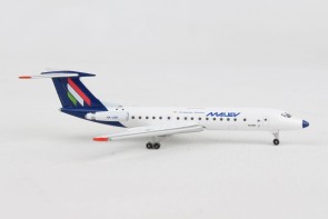 Malev Hungarian Airlines Tupolev TU-134A  Herpa 532914 scale 1:500
