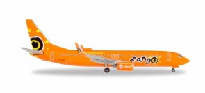 Mango South Africa Boeing 737-800 ZS-SJO Herpa Wings 531351 scale 1:500