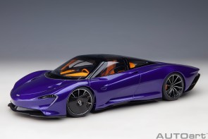 McLaren Speedtail Lantana Purple Die-Cast AUTOart model 76089 Scale 1:18