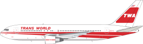 	 Trans World Airlines Boeing 767-200ER Reg: N601TW 400005 V1:400 1:400