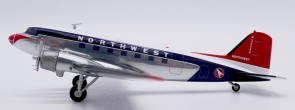 Northwest Airlines McDonnell Douglas DC-3 Polished N39544 XX2382 JC Wings 1:200
