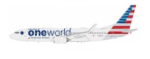 Oneworld (American Airlines) Boeing 737-823 N837NN with stand IF738AA0224 InFlight Scale 1:200