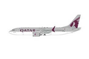 Qatar Airways Boeing 737 MAX 8 Gemini200 G2QTR1243 Scale 1:200