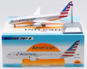 American Airlines Boeing 787-8 Dreamliner N880BJ with stand IF788AA102 Inflight Scale 1:200