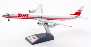 DHL McDonnell Douglas DC-8-73(F) N801DH IFDC873DHL0922 With Stand  Inflight 200 Scale 1:200 