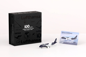 Lufthansa Airbus A320neo 100 Years Reg: D-AING HXA420701 HX Models 1:400