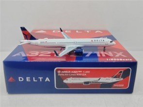 Delta Airlines Airbus A321-271NX N501DA Panda Models 202209 Model Scale 1:400