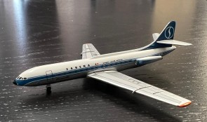 Sabena Belguim Caravelle SE-210 with Blue dot OO-SRE AC411433 Aero Classics 1:400