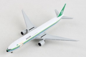 Saudi Retro Boeing 777-300ER HZ-AK28 75 Years Livery Die-Cast Herpa 536233 Scale 1:500