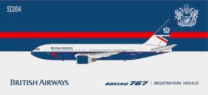 British Airways (USAir) Boeing B767-200 Reg: N654US PASC004 1:400