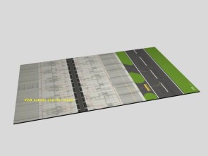 Eztoys Airport Mat - EZMATMAIN