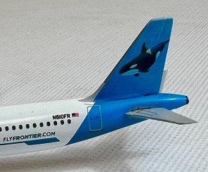 Frontier Airbus A321 N601FR Whale Tail AeroClassics AC411272 Scale 1:400