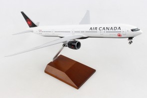 Air Canada Boeing 777-300 with Gear and Wooden Stand Skymarks SKR5144 scale 1:200