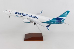 WestJet Cargo Boeing 737-800  With Stand & Gears Skymarks Supreme SKR8291 Scale 1:100