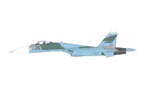 Su-27SM Flanker B 'Blue 26' Russian Air Force, 2016 die-cast Hobby Master HA6013 scale 1:72