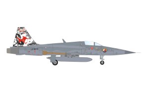 Swiss Air Force Northrop F-5E Tiger II Fliegerstaffel 8 'Vandalos'Meiringen Air Base J-3073 Herpa 572521 Scale 1:200 