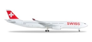 Swiss International Airbus A330-300 HB-JHI Herpa 523134-003 scale 1:500