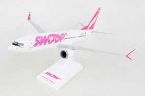 Swoop Boeing 737-Max8 With Stand Skymarks SKR1115 Scale 1:130