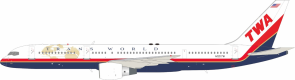 Trans World Airlines – TWA Boeing 757-2Q8 Reg: N701TW IF752-701 InFlight Models 1:200