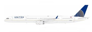 United Airlines Boeing 757-33N N78866 with stand IF753UA1123 InFlight Scale 1:200