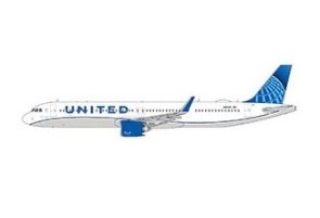 United Airlines Airbus A321neo New Livery Gemini Jets GJUAL2245 Scale 1:400