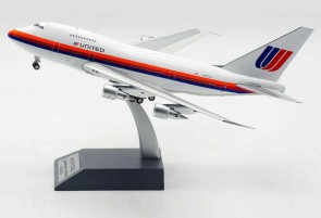 United Airlines Boeing 747SP-21 N140UA with stand InfFight IF747SPUA0920 scale 1:200