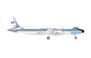 USA US Air Force One VC118a Reg: 33240 (Douglas DC-6) Die-Cast Herpa Wings 537001 Scale 1:500