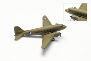 USAAF Douglas C-53 (DC-3) 41-200095 Skytrooper Die-Cast Vintage Herpa Wings 572606 Scale 1:200 