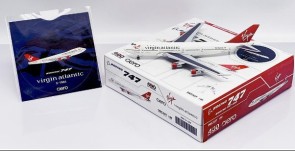 Virgin Atlantic Airways Boeing 747-100 Reg: G-VMIA With Antenna and Dedicated Sticker BB4-741-006 BigBird scale 1:400