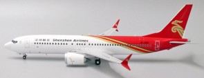Shenzhen Airlines Boeing 737 MAX 8 Reg: B-1160 With Stand JC Wings XX2216 Scale 1:200