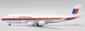 United Airlines Boeing 747-400 "Saul Bass" Reg: N185UA With Antenna XX40088 1:400