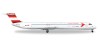 Austrian Airlines MD-81 Reg# OE-LDV Herpa 526951 1:500