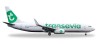 Transavia Boeing 737-800 (new colors) Reg# PH-HZE Herpa Wings HE528054 Scale 1:500