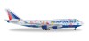 Transaero Boeing 747-400 Hands Flight of Hope EI-XLO Herpa 528818 1:500