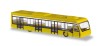 Set of 2 Airport Buses Yellow Herpa Scenix Accessories 558631 Scale 1:200