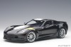 Chevrolet Corvette Grand Sport blackwhite/yellow stripes AUTOart 71273  1:18