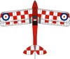 De Havilland DH.82A Tiger Moth – No. 32 Squadron, K2585 72TM005 1:72