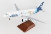 Alaska Airbus A320 N854VA with gears and stand Fly with pride Skymarks supreme SKR8382 scale 1:100