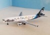 Alaska Airlines Airbus A320 "Pride" N854VA AeroClassics AC419975 scale 1:400