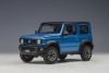 Blue-Black Suzuki Jimny Sierra JB74 Brisk Blue Metallic/Black Roof AUTOart 78507 Die-Cast Scale 1:18