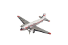 Canadian Pacific C-46 Commando CF-CZI AeroClassics AC411182 Scale 1:400