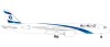 El Al Boeing B787-9 Dreamliner 4X-EDA die-cast Herpa 531214 scale 1:500