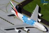 Emirates Airbus A380 Blue Expo 2020 Blue Bubbles A6-EOT Gemini Jets G2UAE1044 scale 1:200