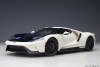 Ford GT Heritage Edition Prototype Winbledon White With Antimatter Blue AUTOart 72926 scale 1:18