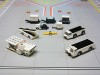 Ground Service 10 Pc Accs Set 3 Tugs, belt, loaders, carts G2APS451 1:200