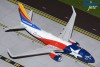 Southwest Airlines Boeing 737-700 N931WN “Lone Star One” Texas flag Gemini G2SWA1009 scale 1:200
